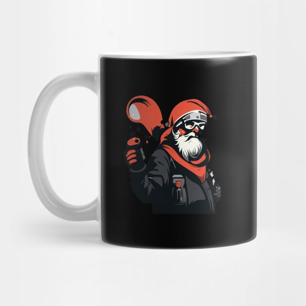 Remember The True Meaning Of Chrstmas, Santa Waving, Christmas Santa Gift by Customo